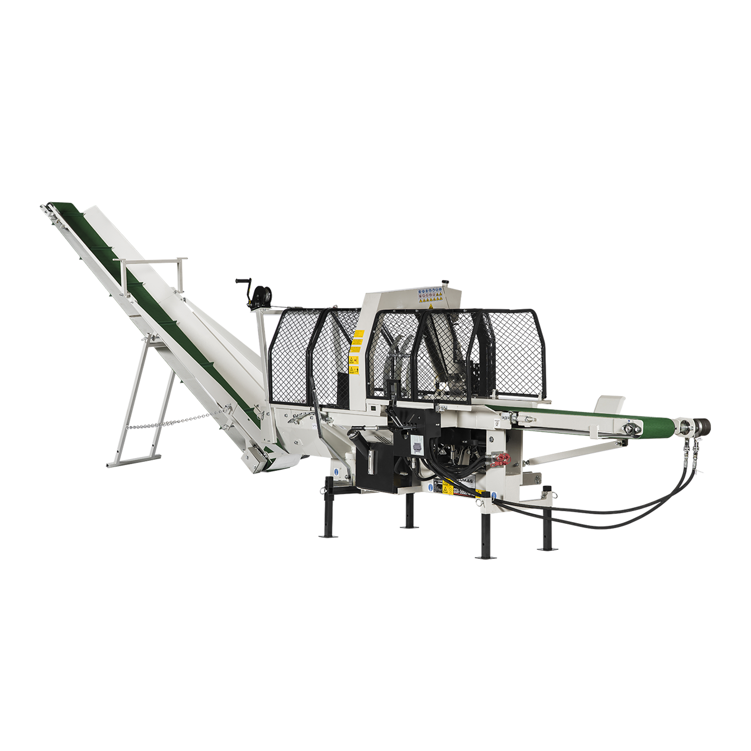 Zapfwellen-Sägespaltautomat<br>SSA500ZH-PRO<br>hydraulisch