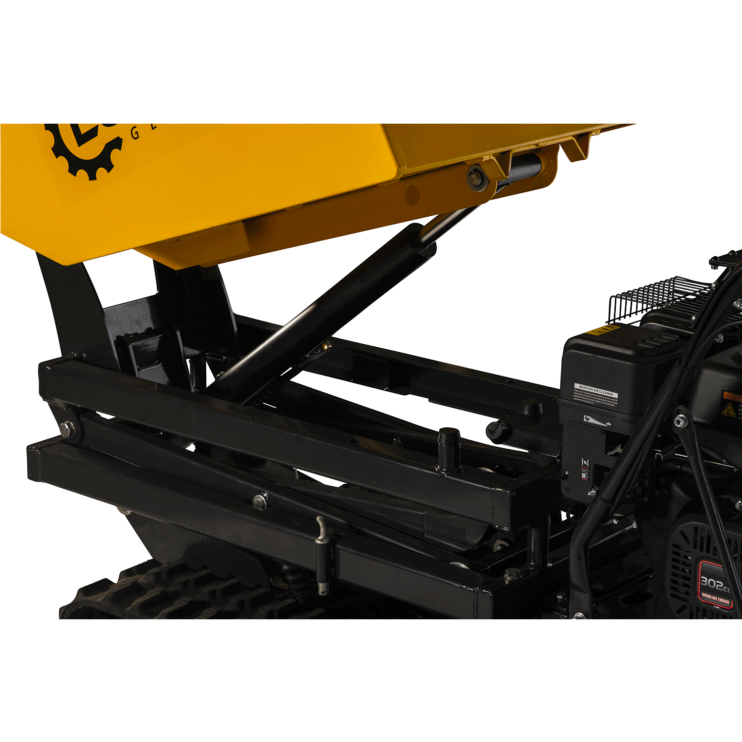 Benzin-Raupendumper<br>MD500HPROHT<br>(High-Tip-Funktion)