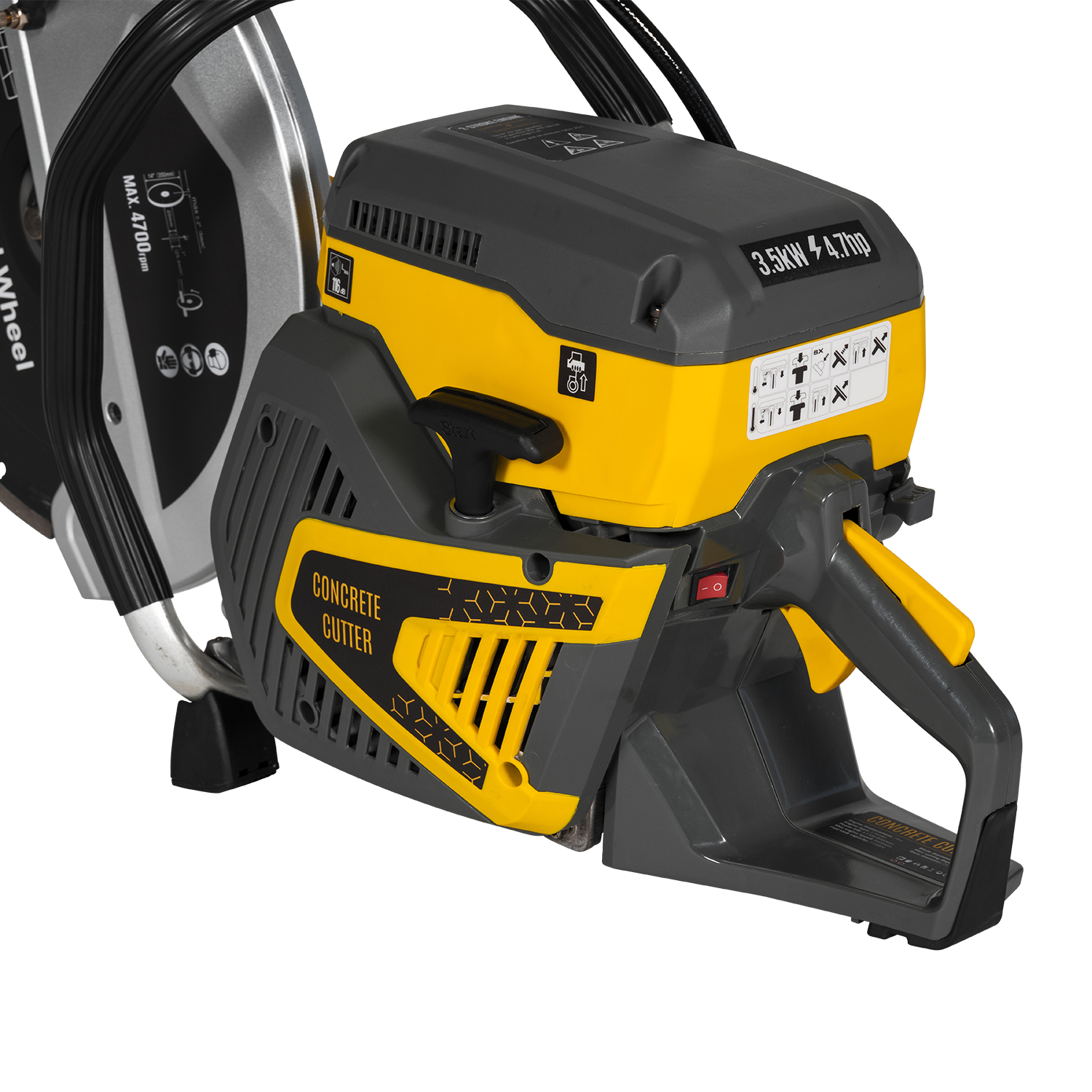 Handgef�hrter<br>Benzin-Trennschneider<br>TS 350G-PRO