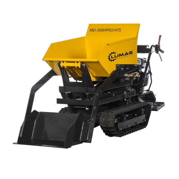 Benzin-Raupendumper<br>MD500HPROHTS<br>(High-Tip & Schaufel)