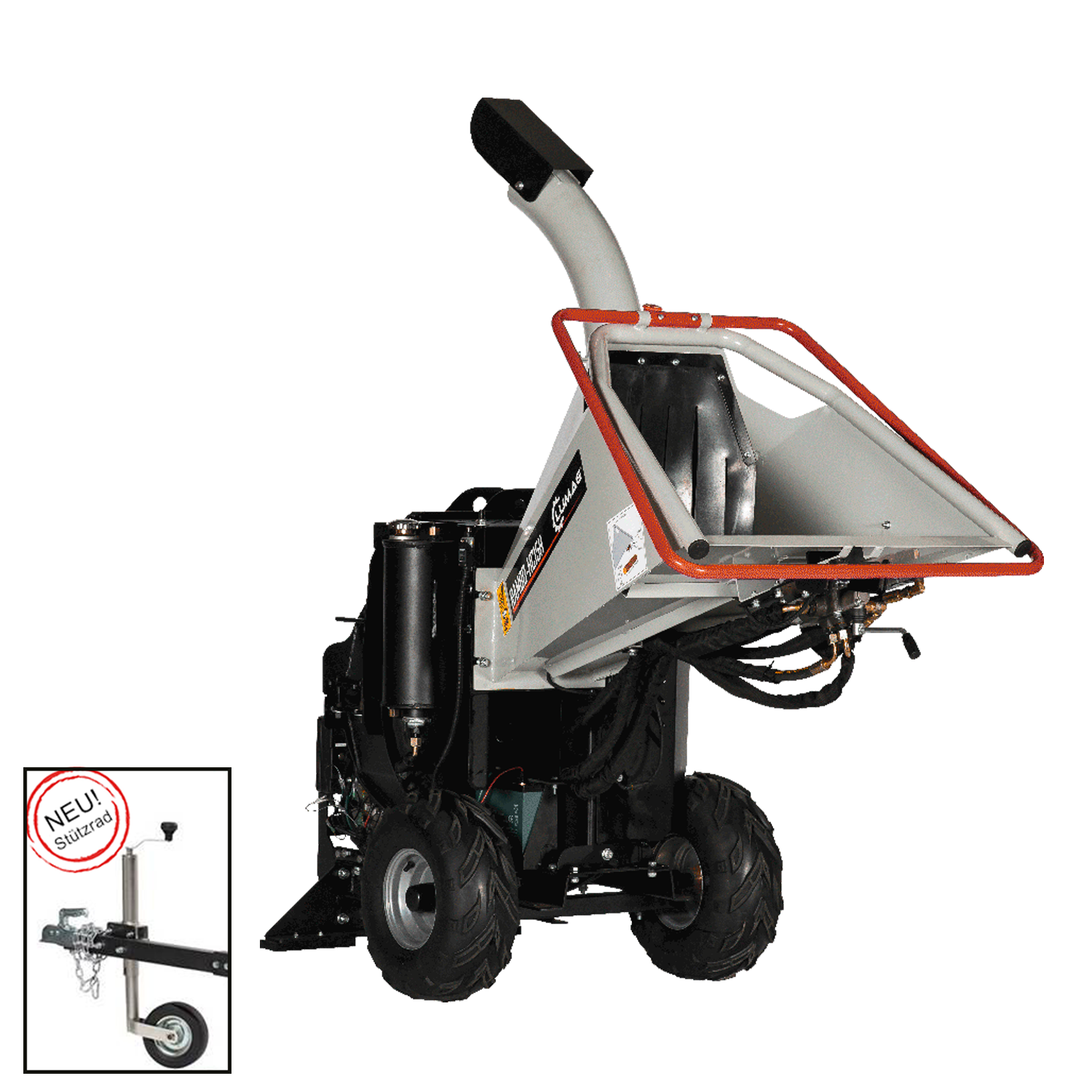 Benzin-Scheibenradhäcksler<br>RAMBO-HC15H (RAMBOHC15H)