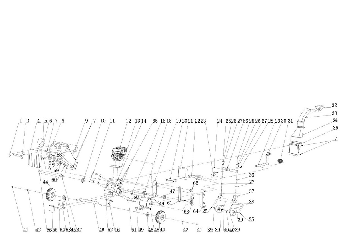 Benzin-Trommelh�cksler RAMBO-HC15PRO, mit Pendelachse
